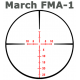 Оптический прицел March 1-8x24 с подсветкой FMA-1