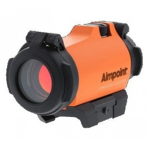 Коллиматорный прицел Aimpoint Micro H-2 Weaver (2 МОА) оранжевый