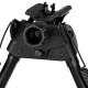 Сошки Bipod Harris серии S модель LM, 23-33 см, 6 позиций качающиеся